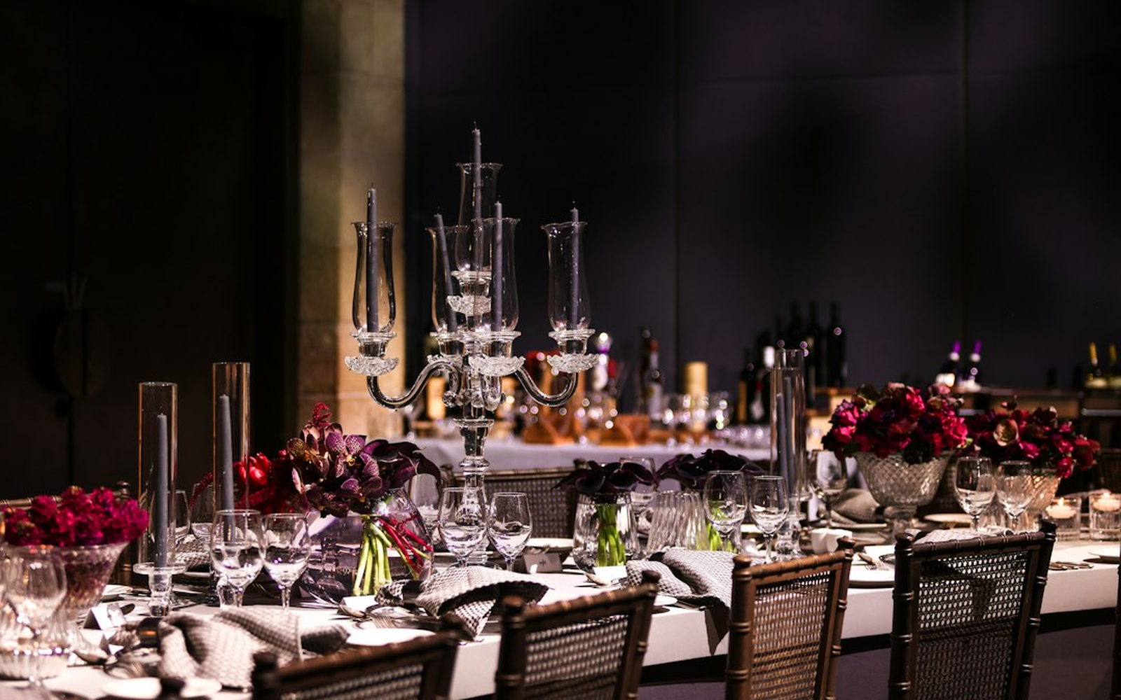 Poker-themed dinners
