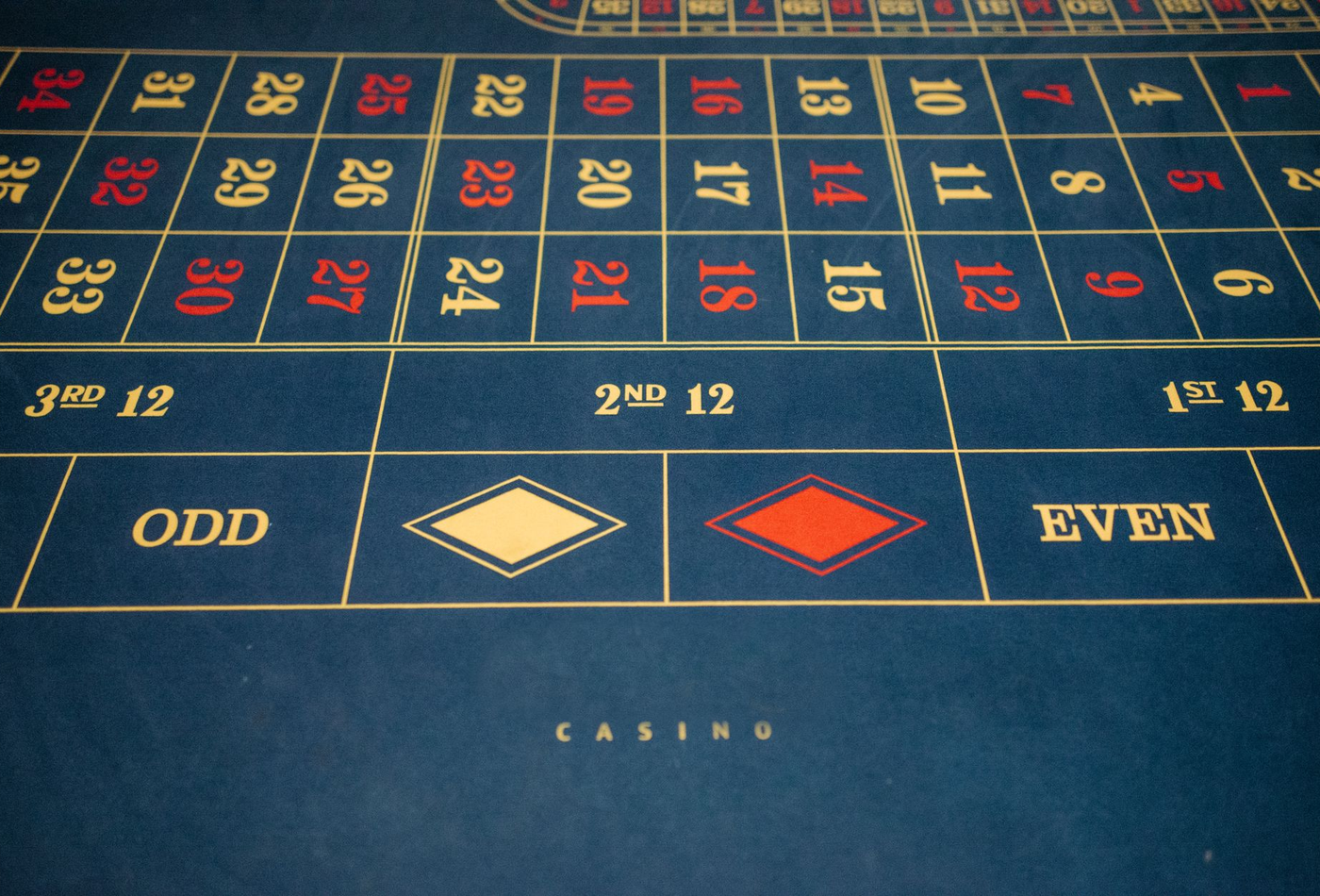 Roulette table entertainment